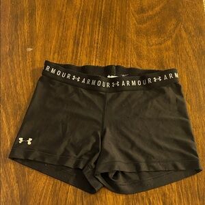 Under Armour Women's Black Athletic Shorts